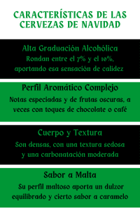 Características de las Cervezas de Navidad