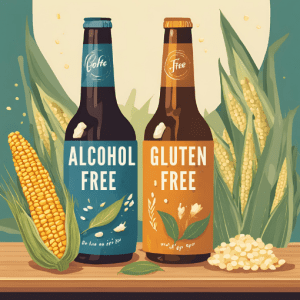 Cerveza sin alcohol y cerveza sin gluten